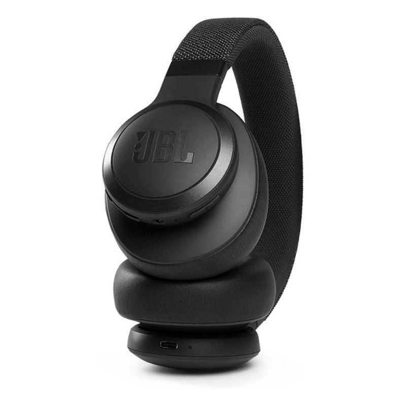 JBL Live 660NC Wireless Over - Ear Bluetooth Active Noise Cancelling Headphones, 50 Hours Playtime, Black JBL Live 660NC Wireless Over - Ear Bluetooth Active Noise Cancelling Headphones, 50 Hours Playtime, Black